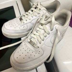 White air force ones